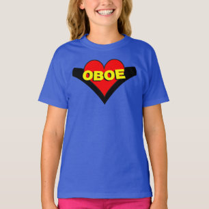 Oboe Over Heart T-Shirt
