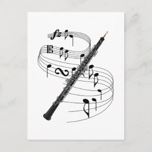Oboe Postcard