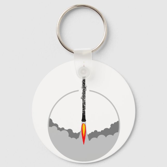 oboe rocket keychain (Front)