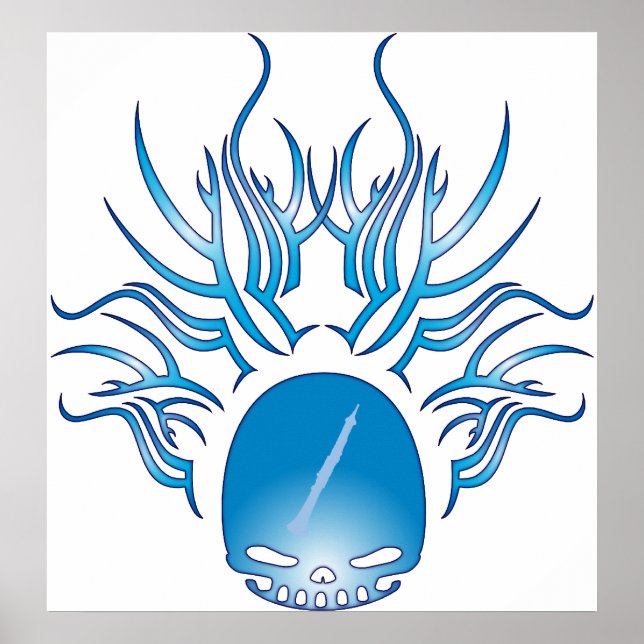 Oboe Skull Poster (Front)