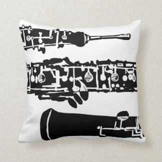 Oboe Throw Pillow