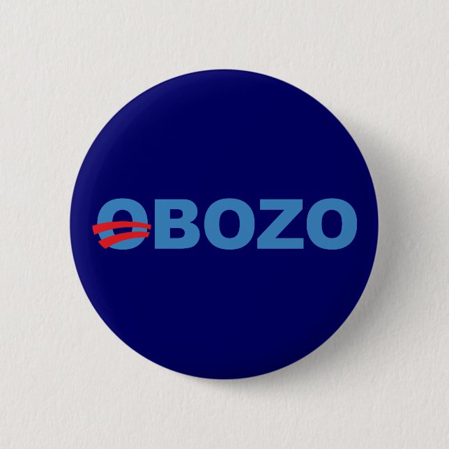 Obozo Obama 2 Inch Round Button (Front)