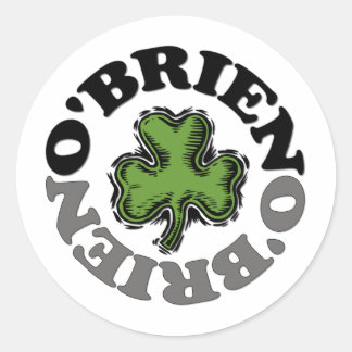 O'Brien Classic Round Sticker