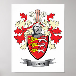 O'Brien Coat of Arms Poster