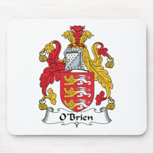 O'Brien Family Crest Mouse Pad