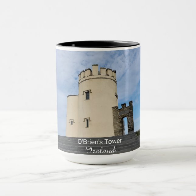 O'Brien's Tower Ireland Souvenir Coffee Cup (Center)