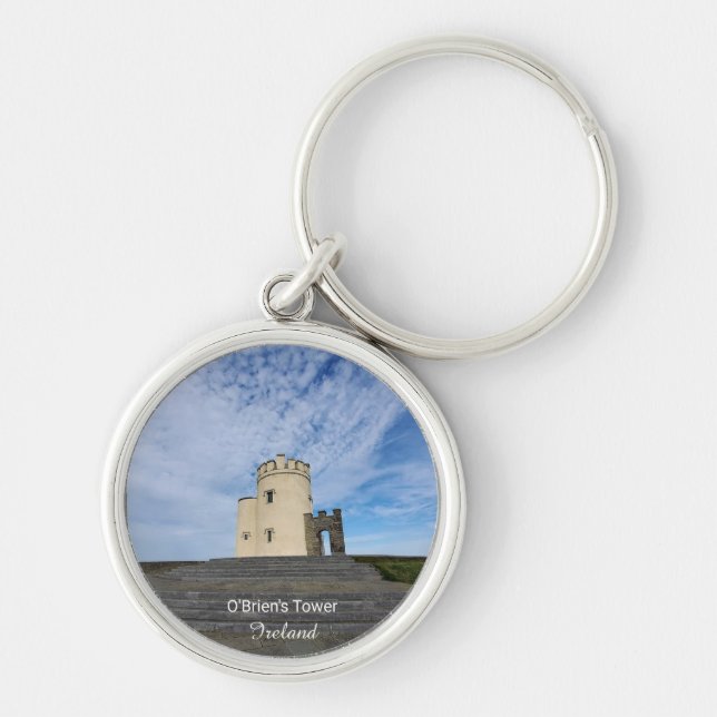 O'Brien's Tower Ireland Souvenir Keychain (Front)