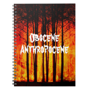 Obscene Anthropocene Climate Change Notebook