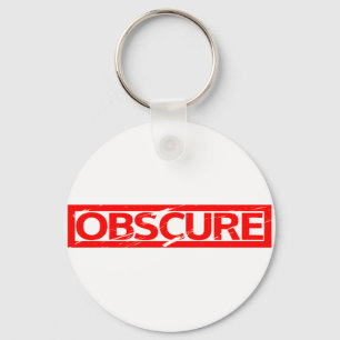 Obscure Stamp Keychain