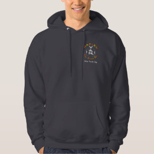 Obscurité de sweatshirt de sweat - shirt à capuche