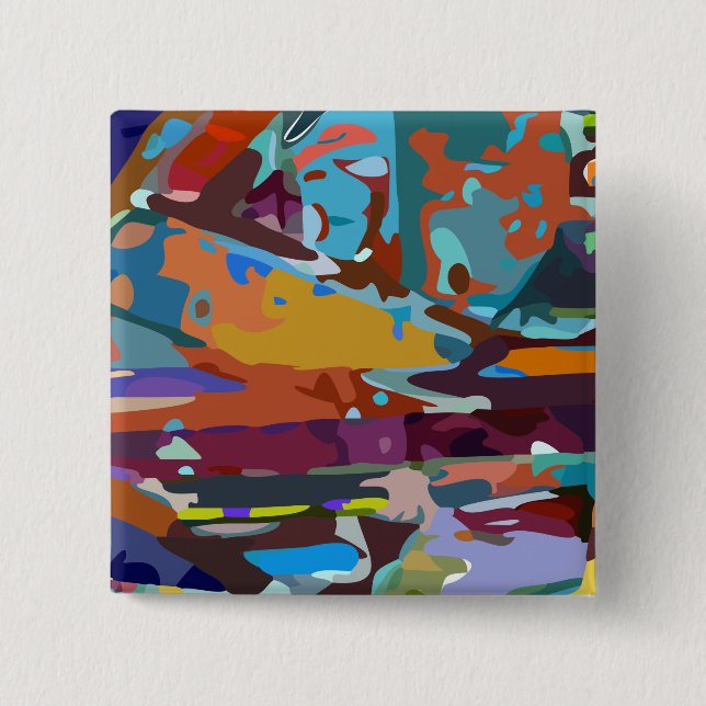 'obscurity theory' : 2" Square Button (Front)