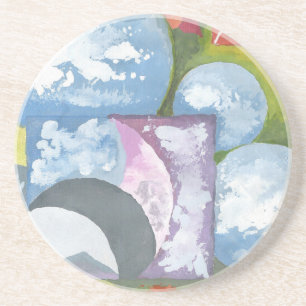 Observance Folk Art by AnyaC Coaster