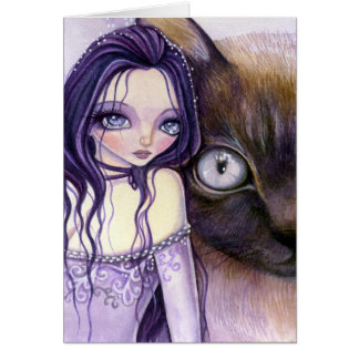 Observateur tendre - carte vierge