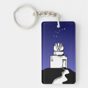 Observatory Polaris constellation Keychain