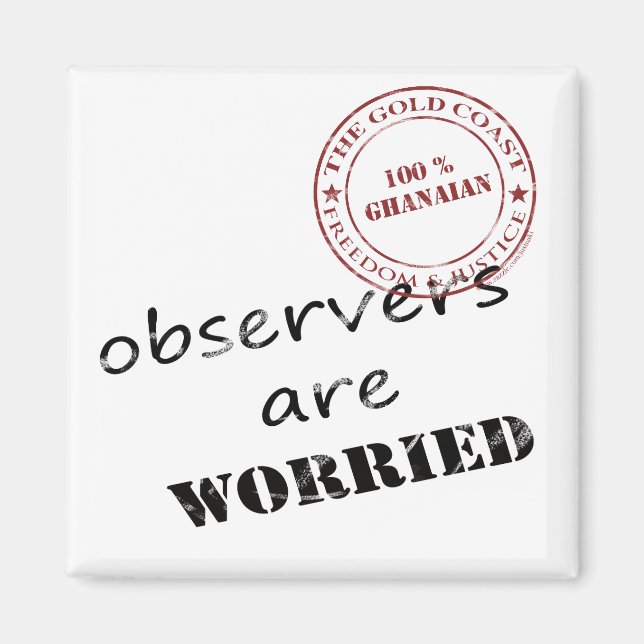 observers are worried magnet (Front)