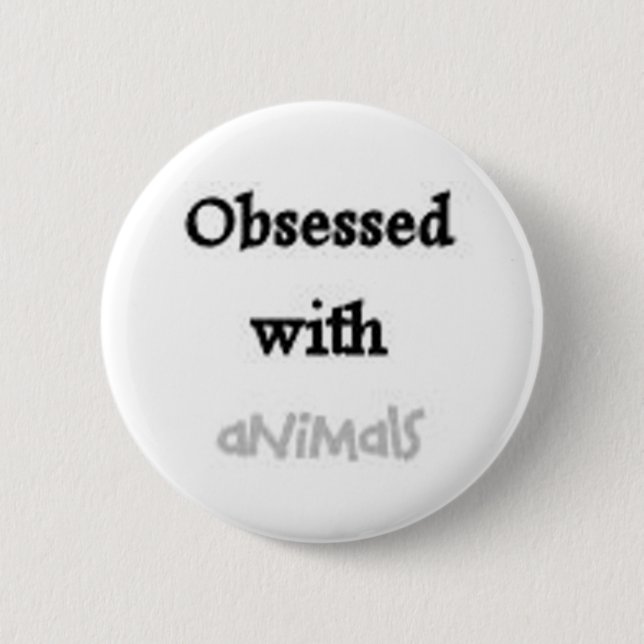Obsessed Button (Front)