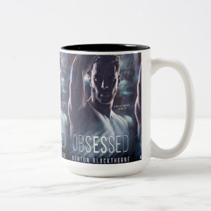 Obsessed - TOTALLY OBSESSED 15 oz. Mug! Two-Tone Coffee Mug