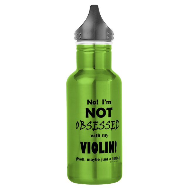 Obsessed Violin 532 Ml Water Bottle (Left)