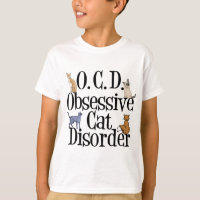Obsessive Cat Disorder Funny Kids