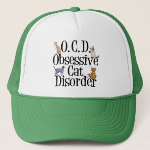 Obsessive Cat Disorder Trucker Hat