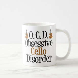 Obsessive Cello Disorder Coffee Mug