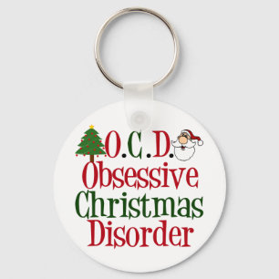 Obsessive Christmas Disorder Keychain