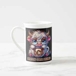 Obsessive Coffee Disorder  Bone China Mug