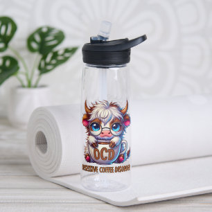 Obsessive Coffee Disorder  Water Bottle