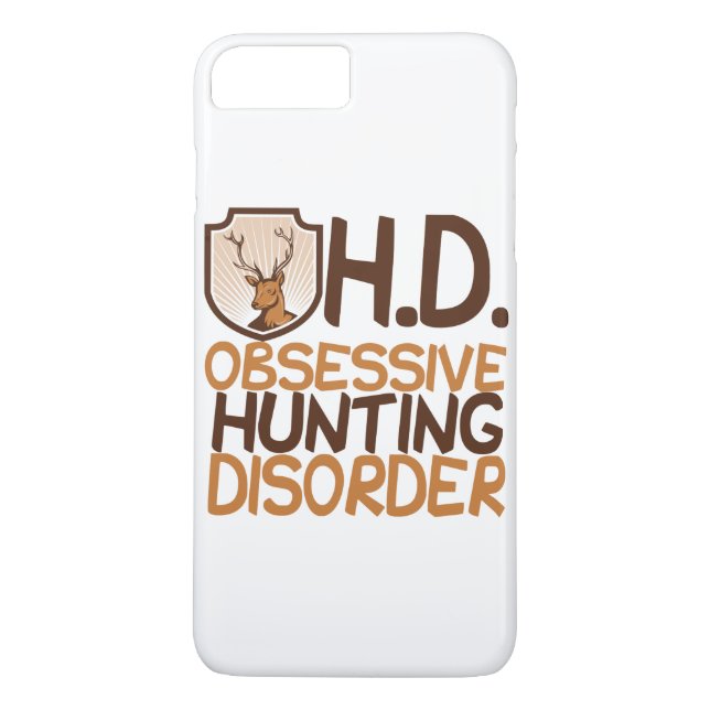 Obsessive Hunting Disorder Deer Case-Mate iPhone Case (Back)
