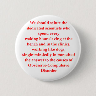 obsessive jok 2 inch round button