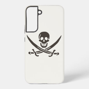 Obsidian Skull Swords Pirate flag of Calico Jack Samsung Galaxy Case