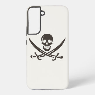 Obsidian Skull Swords Pirate flag of Calico Jack Samsung Galaxy Case