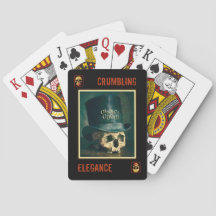 ObsoleteOddity Playing Cards - Crumbling Elegance