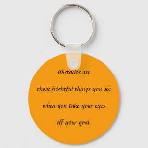 Obstacles Keychain