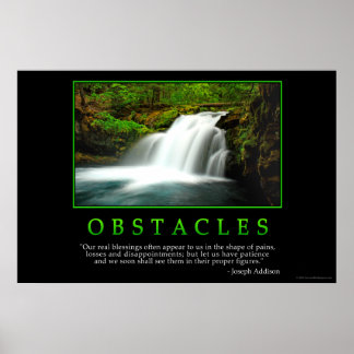 Obstacles Poster