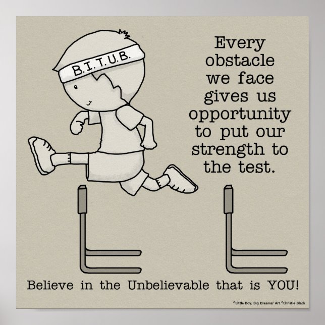 Obstacles Poster (Front)