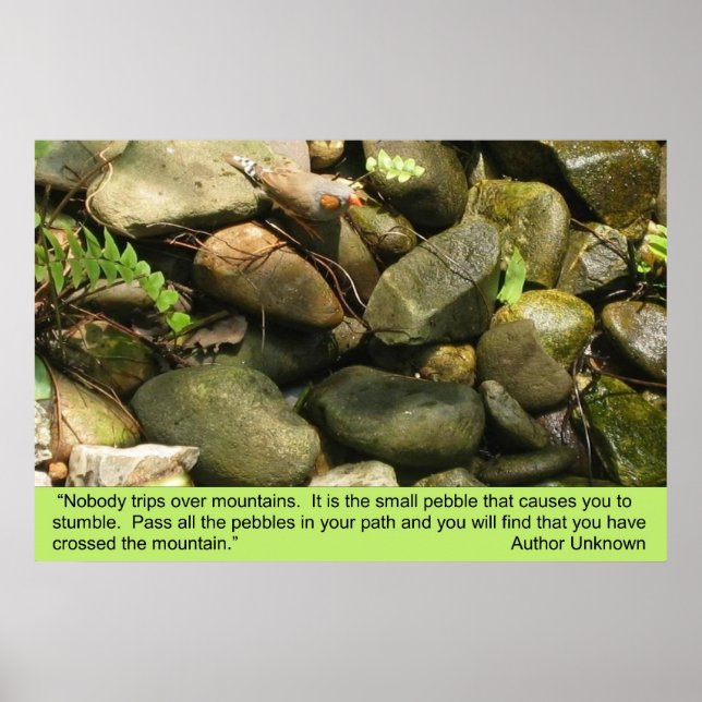 Obstacles, print (Front)