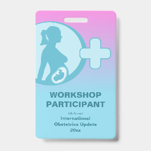 Obstetrics & Gynecology Medical Conference Badge