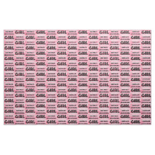 Obstinate Headstrong Girl Fabric