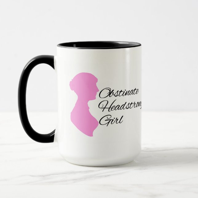 Obstiner Headstrong Girl Mug (Gauche)