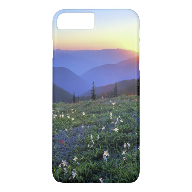 Obstruciton Point Sunset, Olympic NP, WA, USA Case-Mate iPhone Case (Back)