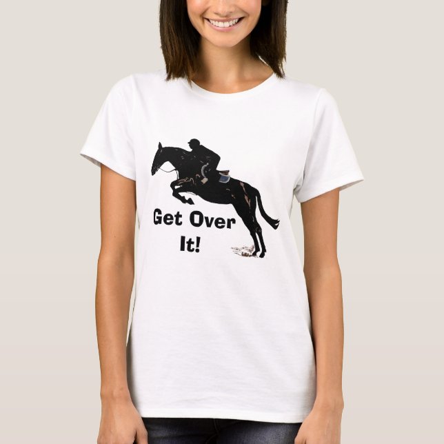 Obtenez au-dessus de lui ! Pullover de cheval (Devant)