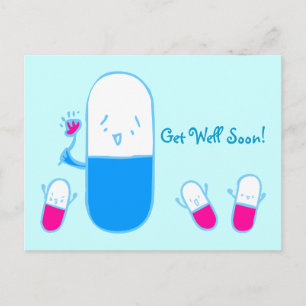 Obtenez Bien Bientôt Doodart Carte postale