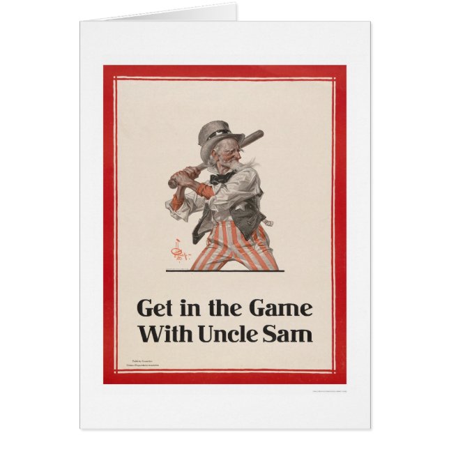 Obtenez dans le jeu avec l'Oncle Sam (Devant)
