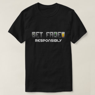 Obtenez de façon responsable fané le T-shirt