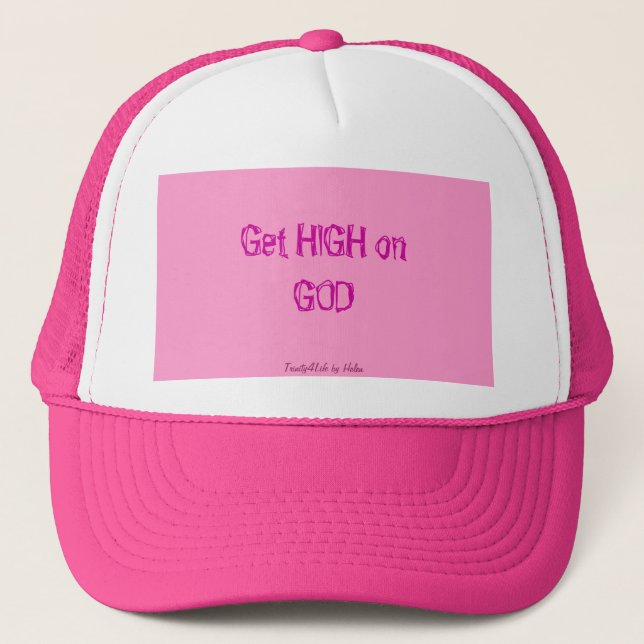 Obtenez HAUT sur le casquette d'un DIEU (Devant)