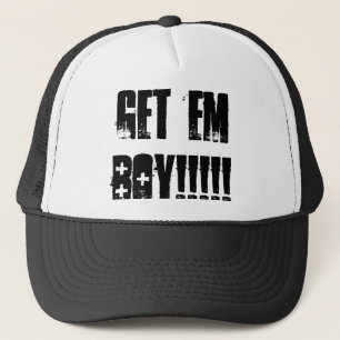 Obtenez le casquette de camionneur de garçon de