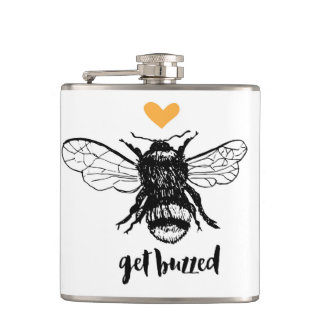 Obtenez le flacon bourdonné d'abeille de miel