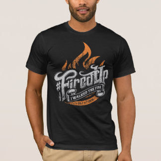 Obtenez le T-shirt de noir d'édition de FiredUp