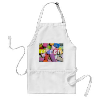 Obtenez le tablier poussiéreux de peinture pour